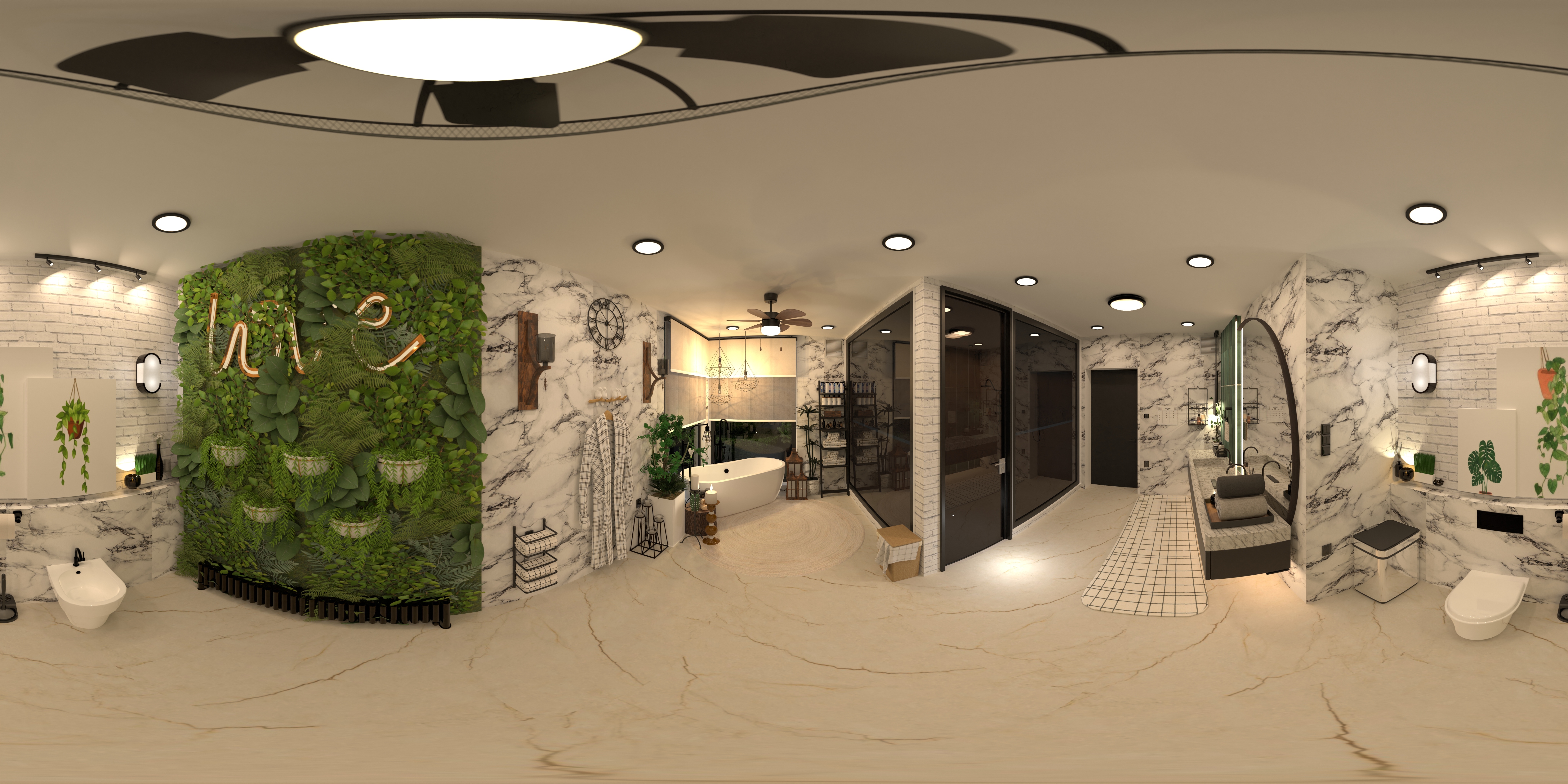 Modern Natural Bathroom #23715191 by ZACKY DESIGNER