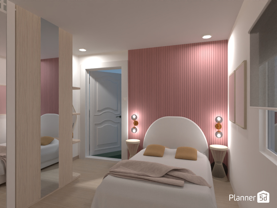 Entry 1: Jo's Weekend Bedroom #9372316 by Serene Salazar