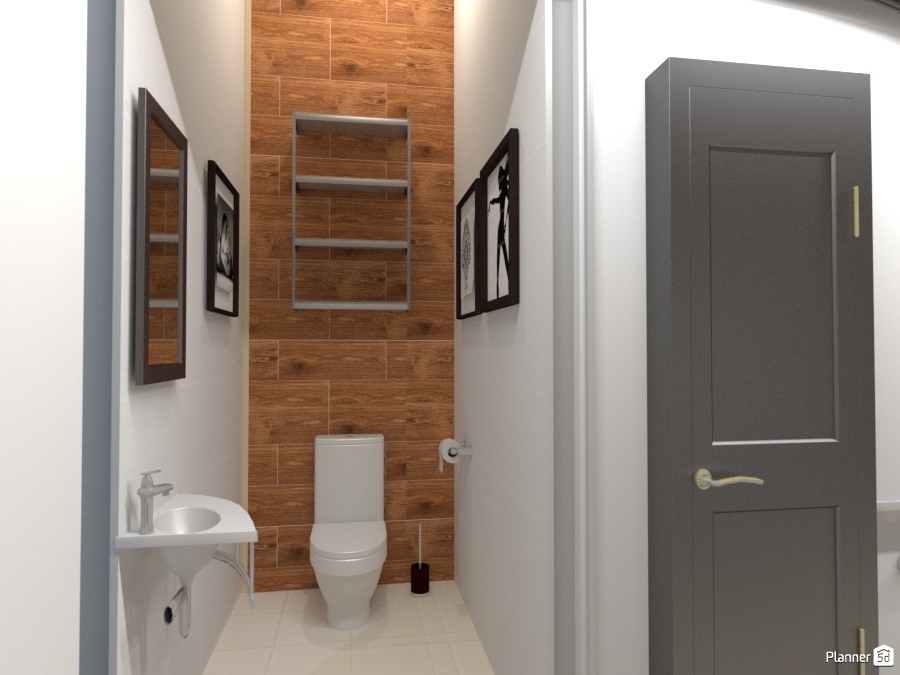 Общий санузел в студии танца #1470107 by Elena Strenova