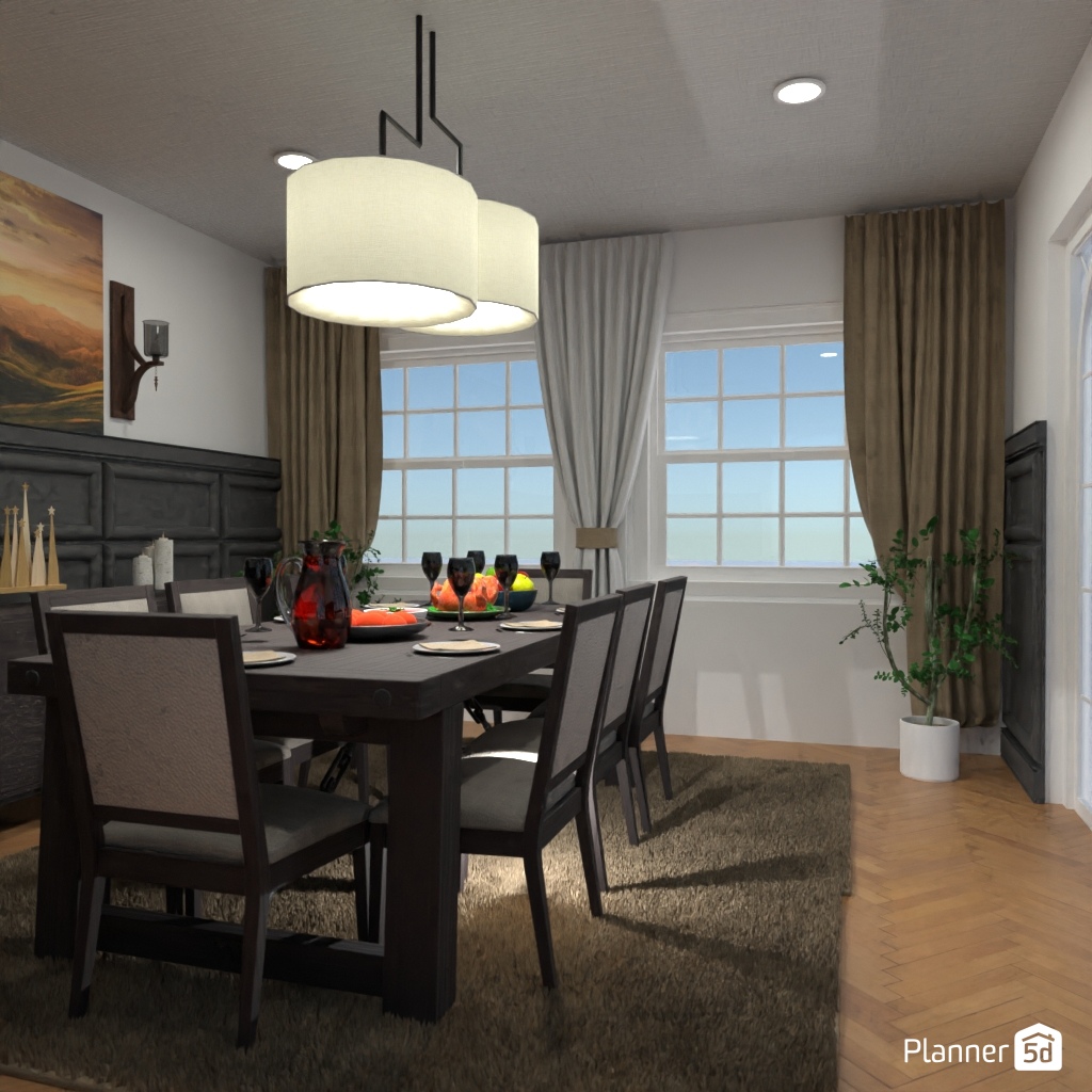 DB: Thanksgiving Day - room shell copy #23428611 by Editors Choice