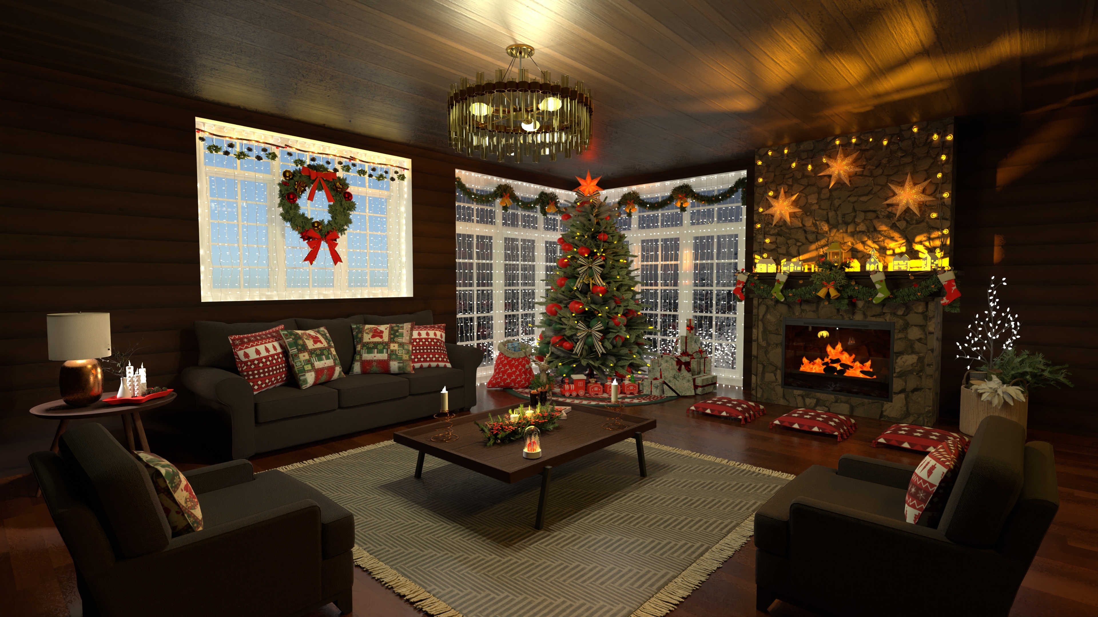 Christmas room #23299762 by MariaCris