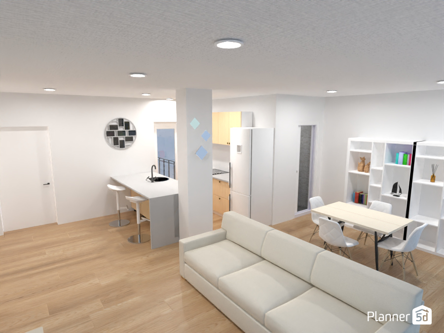 Cocina salón #14149135 by carirabar