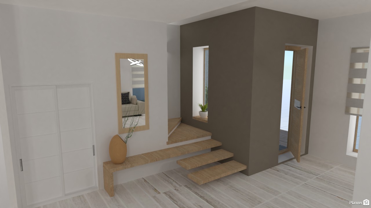 ingresso con scala design #4320727 by r flo