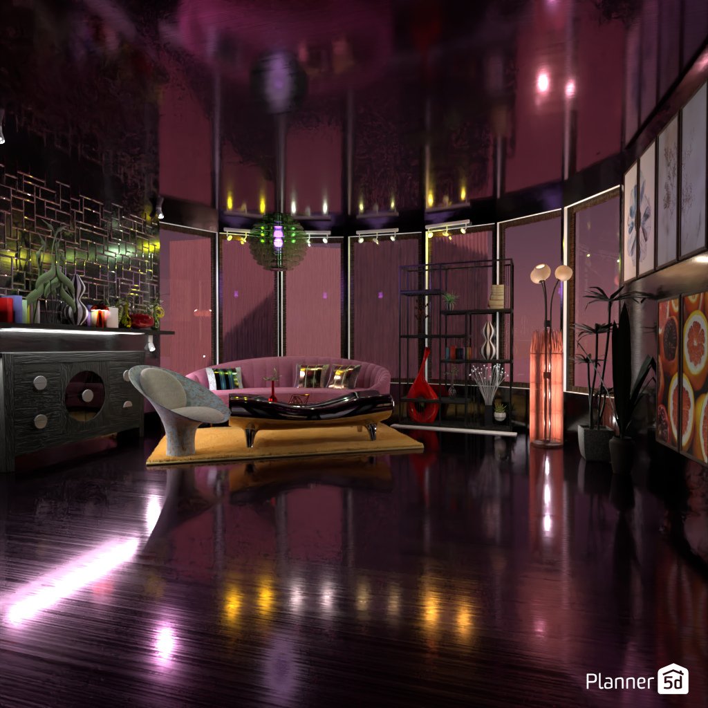Futuristic Living Room #17067779 by Editors Choice