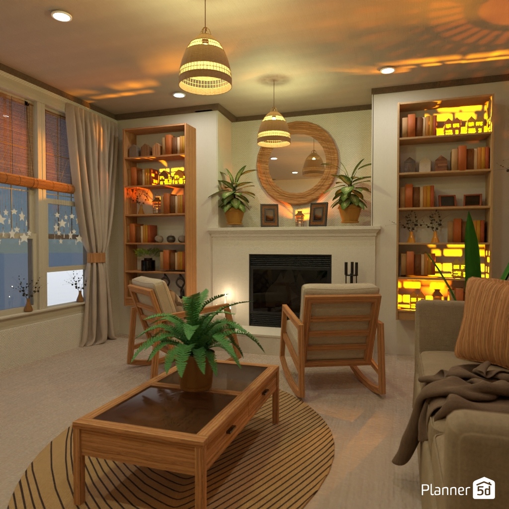 Cozy Scandinavian room #22978986 by Editors Choice