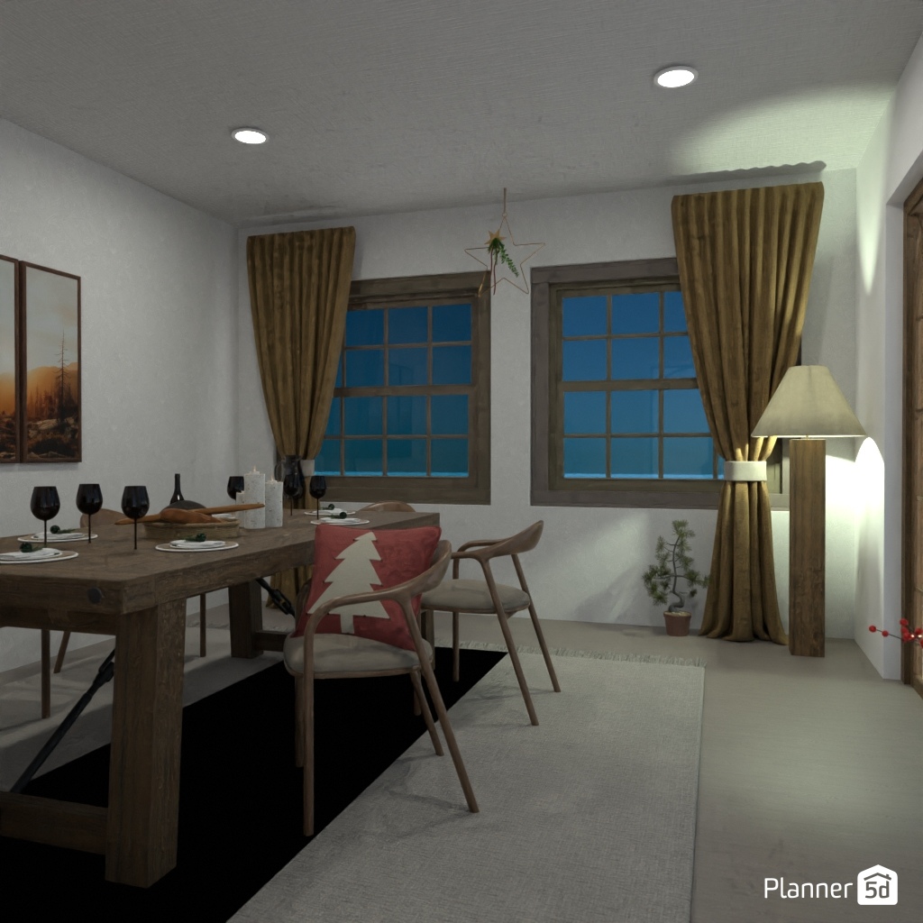 DB: Thanksgiving Day - room shell copy #23481390 by Editors Choice