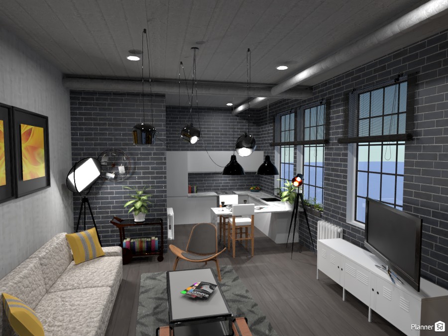 Loft industrial #4159940 by Remadi