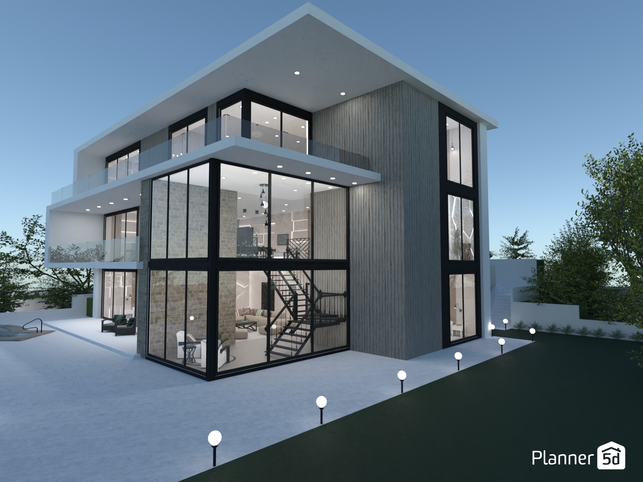 modern villa #29248368 by Dilawar