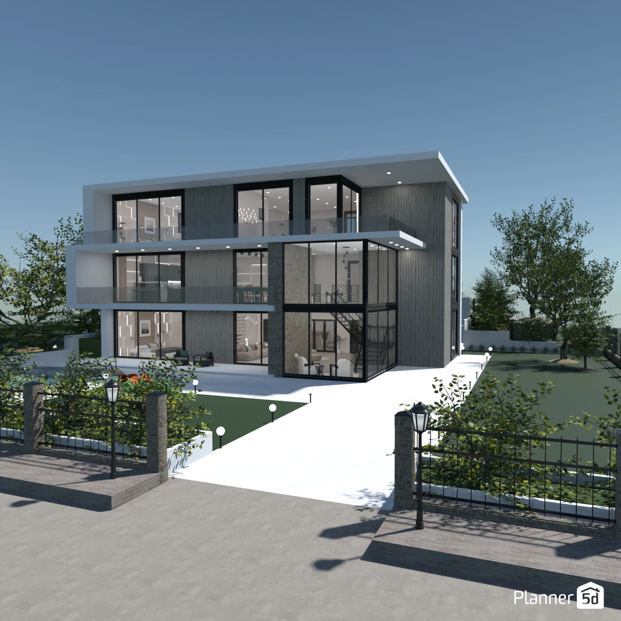 Contemporary Villa #3131444 by Dilawar