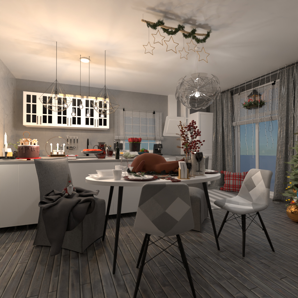 Christmas is coming to.. kitchen #10722864 by Editors Choice