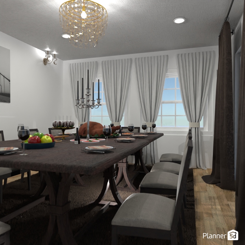 DB: Thanksgiving Day - room shell copy #23432475 by Editors Choice