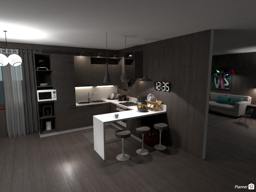 Dark kitchen #4779512 by Riccardo marletta
