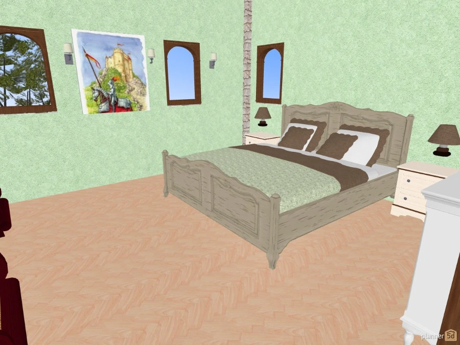 Renovated castle #57381 Por Siegfried Peter