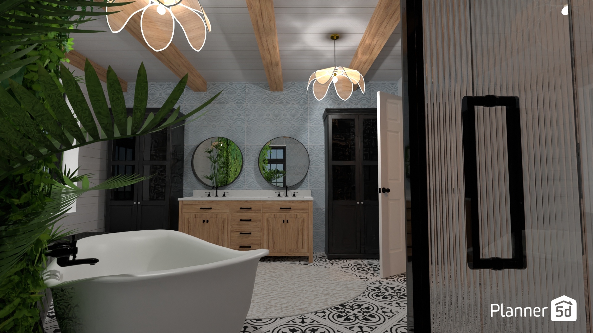 Big Farmhouse - bathroom #4001060 by Corin K