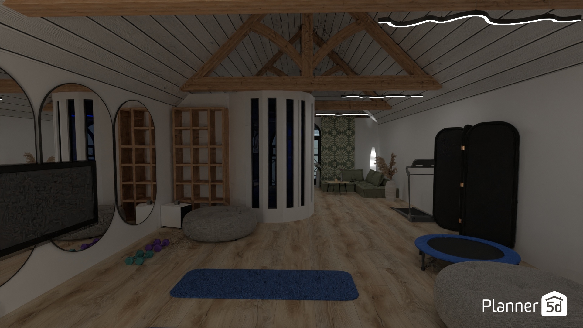 Big Farmhouse - yoga room view3 #4001080 by Corin K