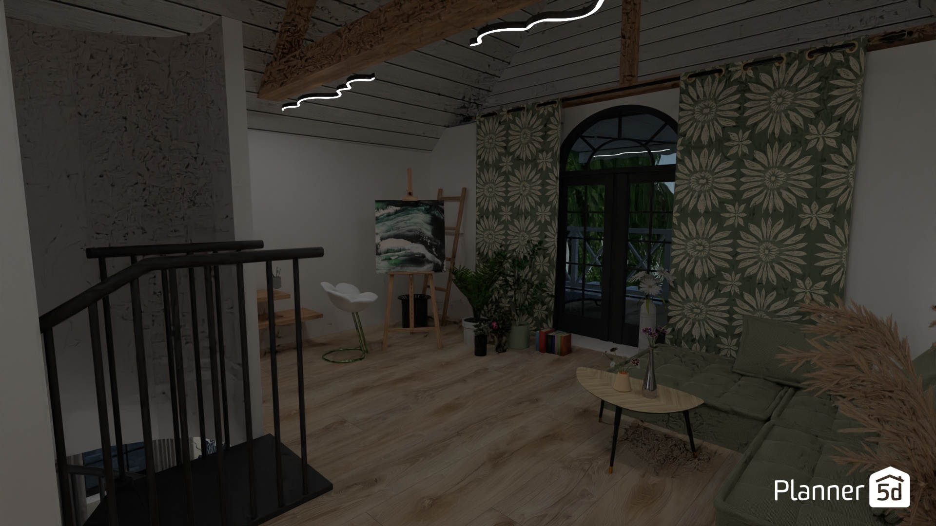 Big Farmhouse - art space #4001088 by Corin K