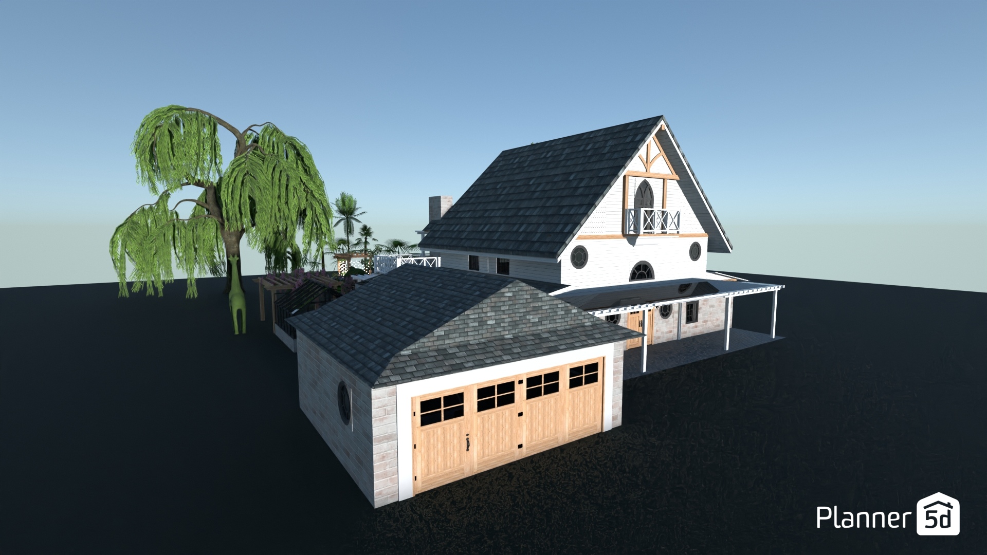 Big Farmhouse - left #4001028 by Corin K