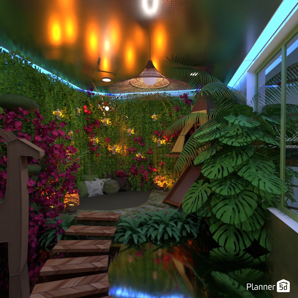 Jungle Bedroom #21795614 by Editors Choice