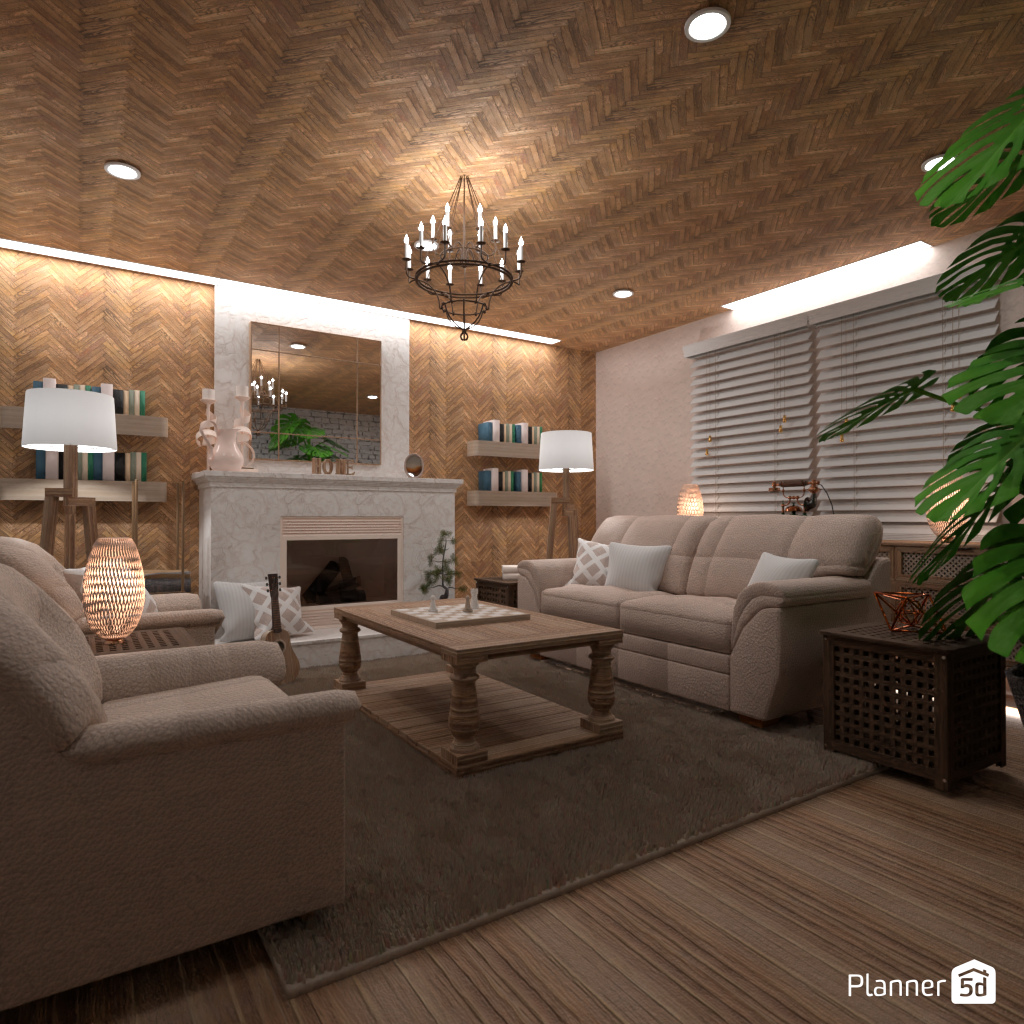 Country Living room #20121195 by Editors Choice