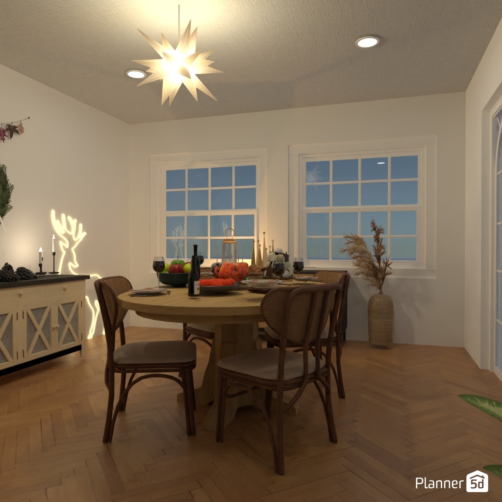 DB: Thanksgiving Day - room shell copy #23416579 by Editors Choice