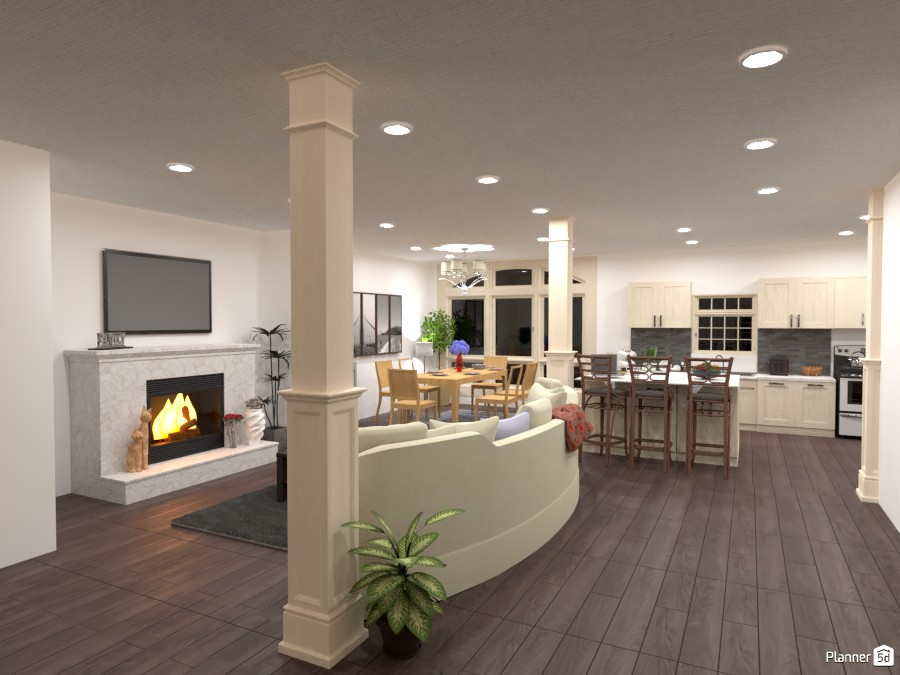 Open Floor Plan #4032764 by Doug Davis