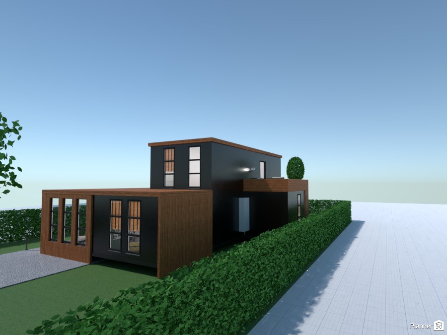 2 stories modern house #3559445 by Rodica