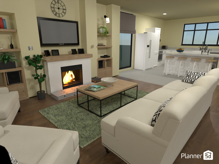 Cozy living room #9478136 by Charlotte Elworthy