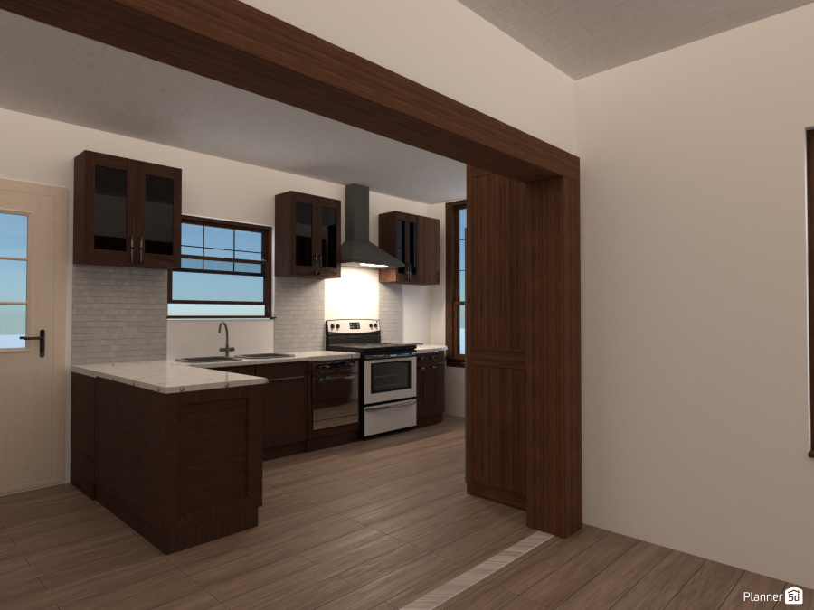 Lovera - L Shape Kitchen #6130628 by Zac