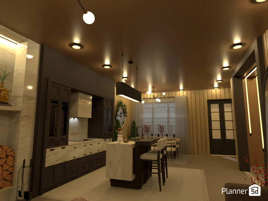 Chalet Christmas. #10709768 by Maison Maeck