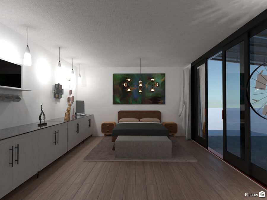 Artistic bedroom #3497945 by Albane