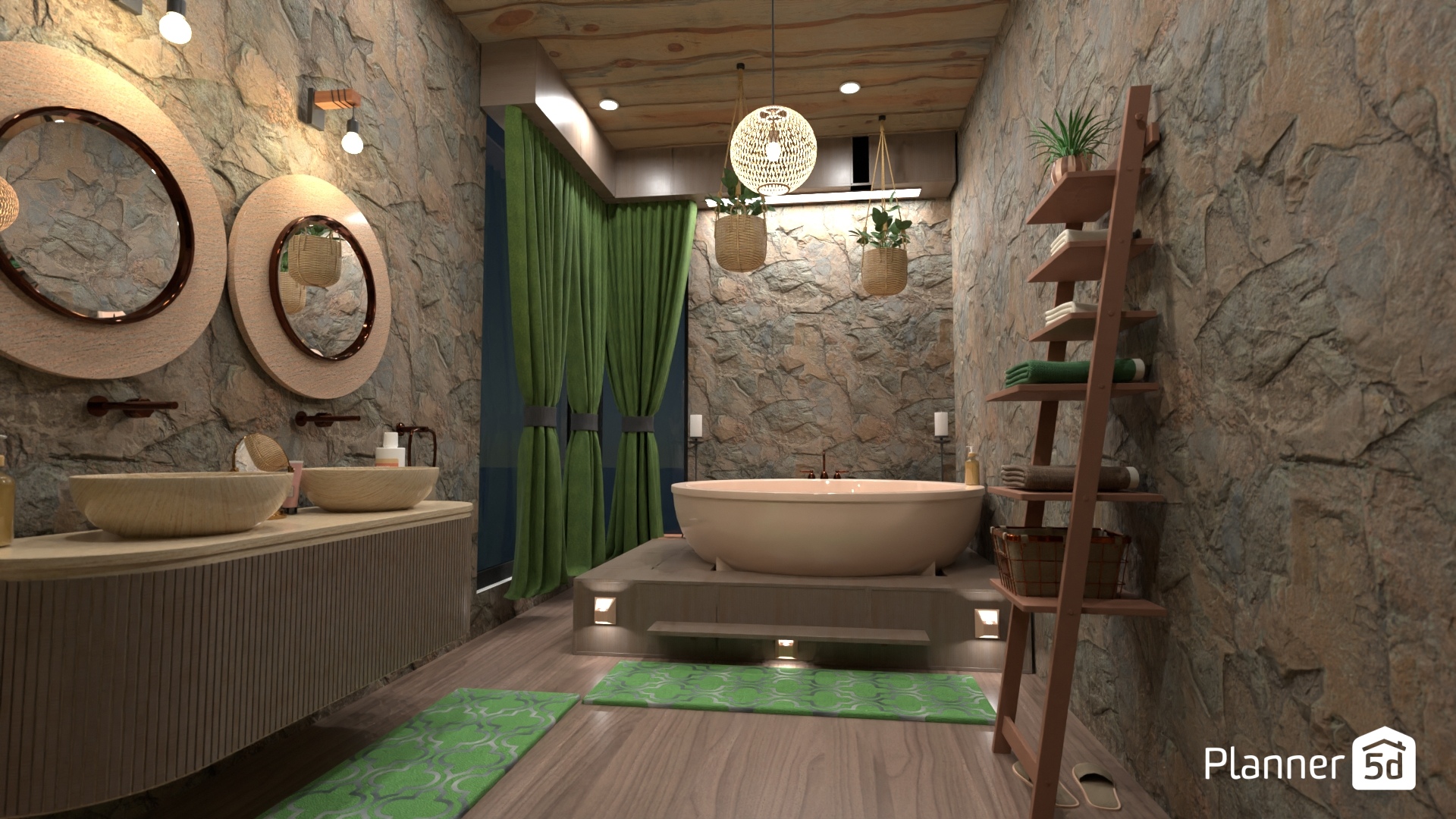 Contes - natural bathroom #22078158 by Rita