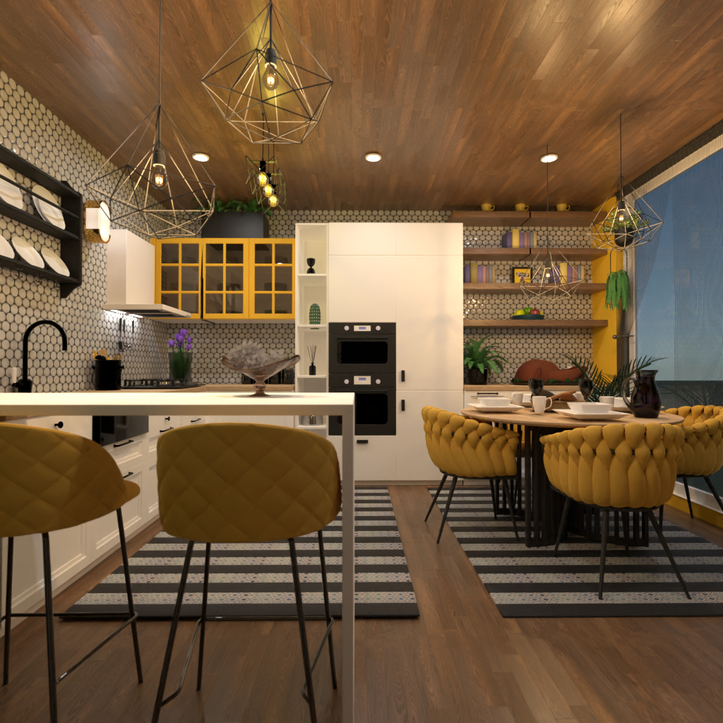 Sunny Kitchen #12508059 by Editors Choice