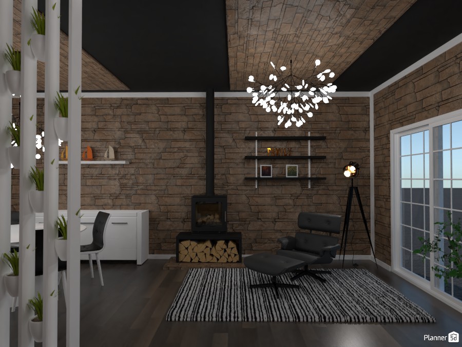 Contest: Dining and living room #3766784 by Elena Z