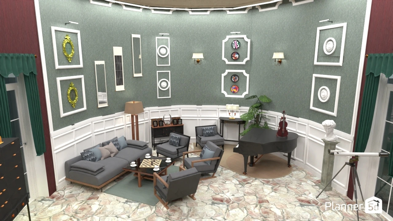 Batalla de diseño-Oval Room #159908 by Lyrical Design