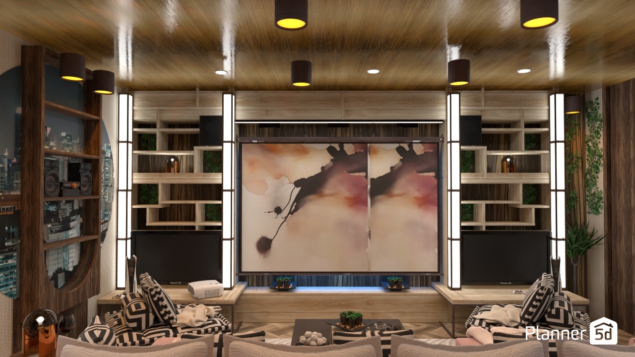 Batalla de diseño-Home theater #3388836 by Lyrical Design