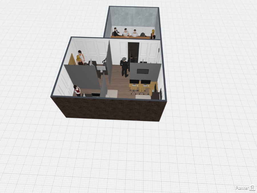 Office Free Online Design 3D Floor Plans by Planner 5D