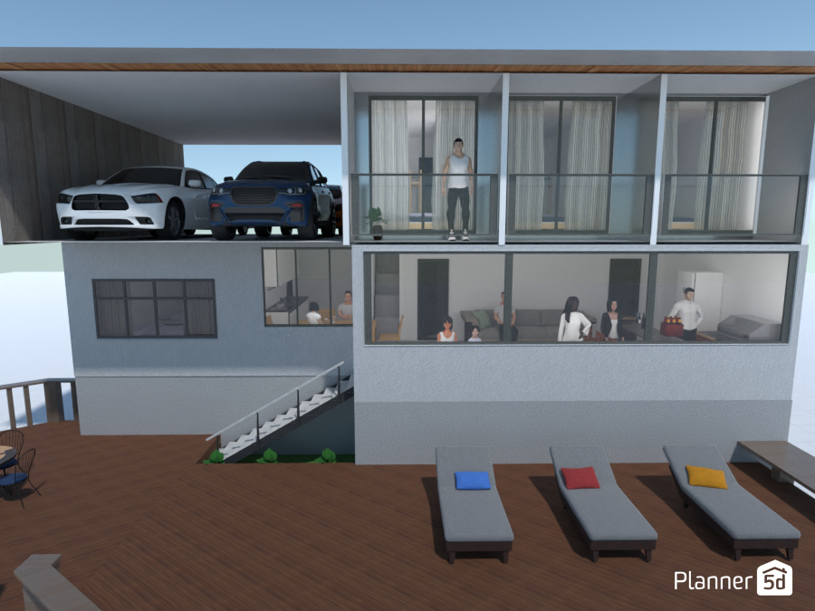 Casa do Lago #9125760 by Adriana Fronza