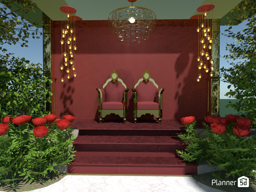 Palace Garden #18434947 by Natalia