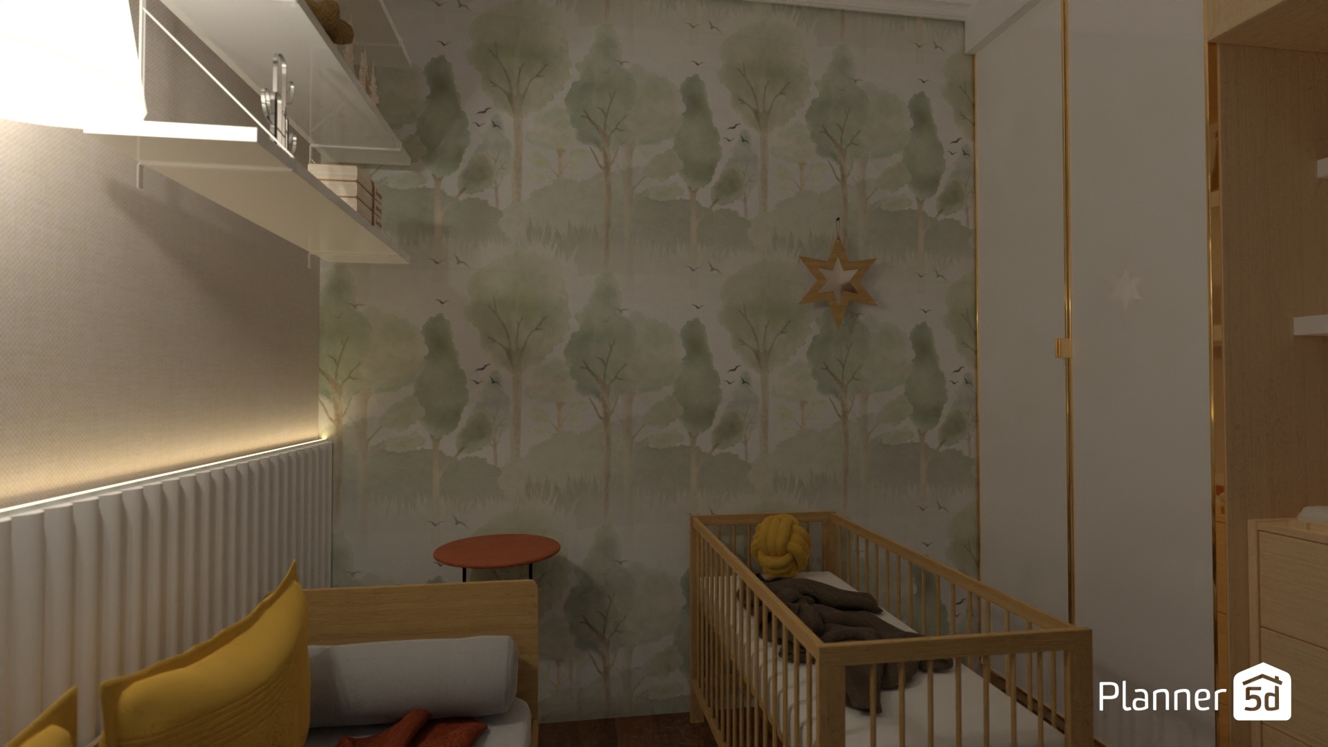 Quartinho Bebê Thais e Bruno 5 #23358726 by Viviane Domingos Milani