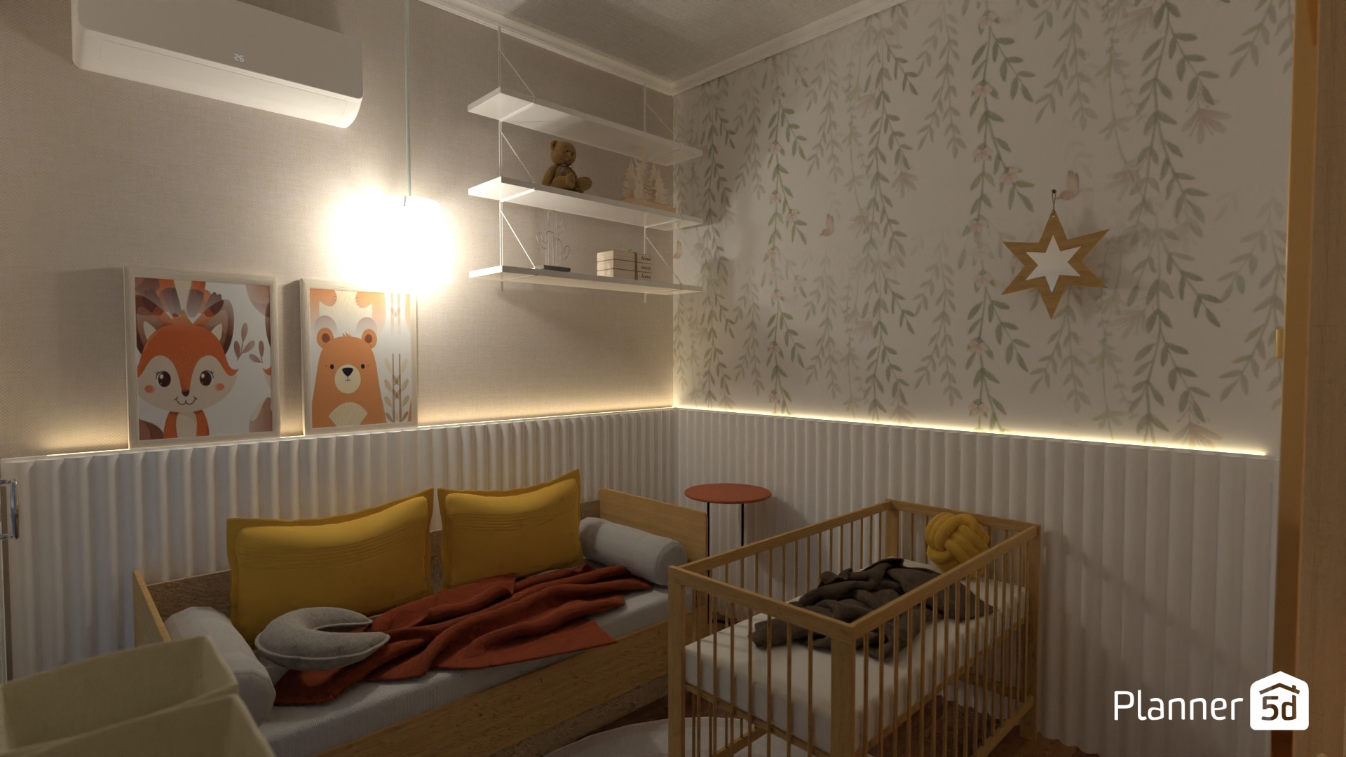 Quartinho Bebê Thais e Bruno 5 #23358030 by Viviane Domingos Milani