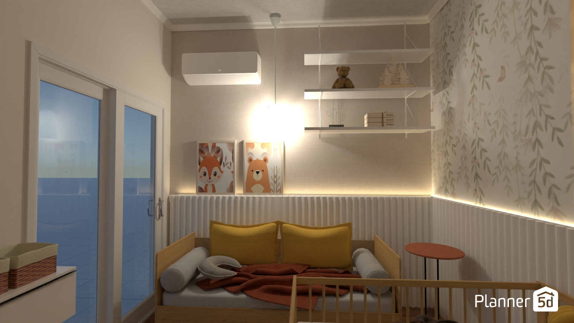 Quartinho Bebê Thais e Bruno 5 #23358066 by Viviane Domingos Milani