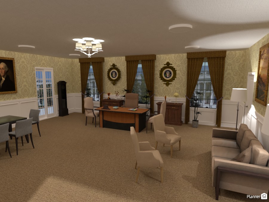 Presidential Office #5483181 by Anonymous