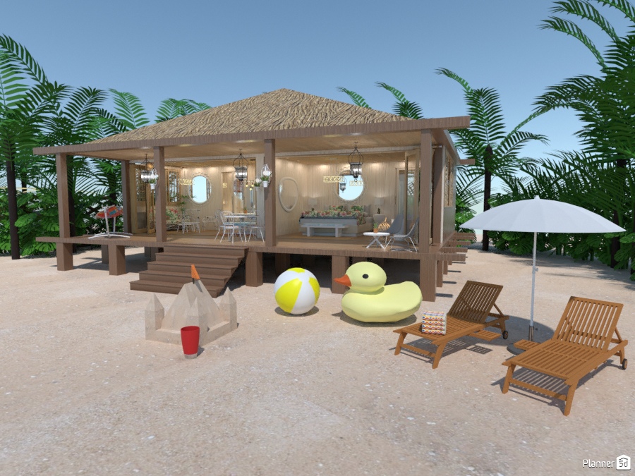Familial Beach house #2864581 by Maison Maeck