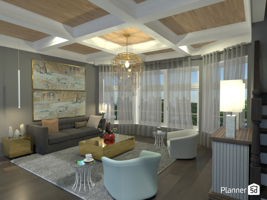 Glamour living room 8716109 by Ely Bnd image