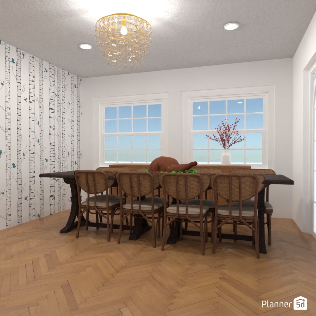 DB: Thanksgiving Day - room shell copy #23413051 by Editors Choice