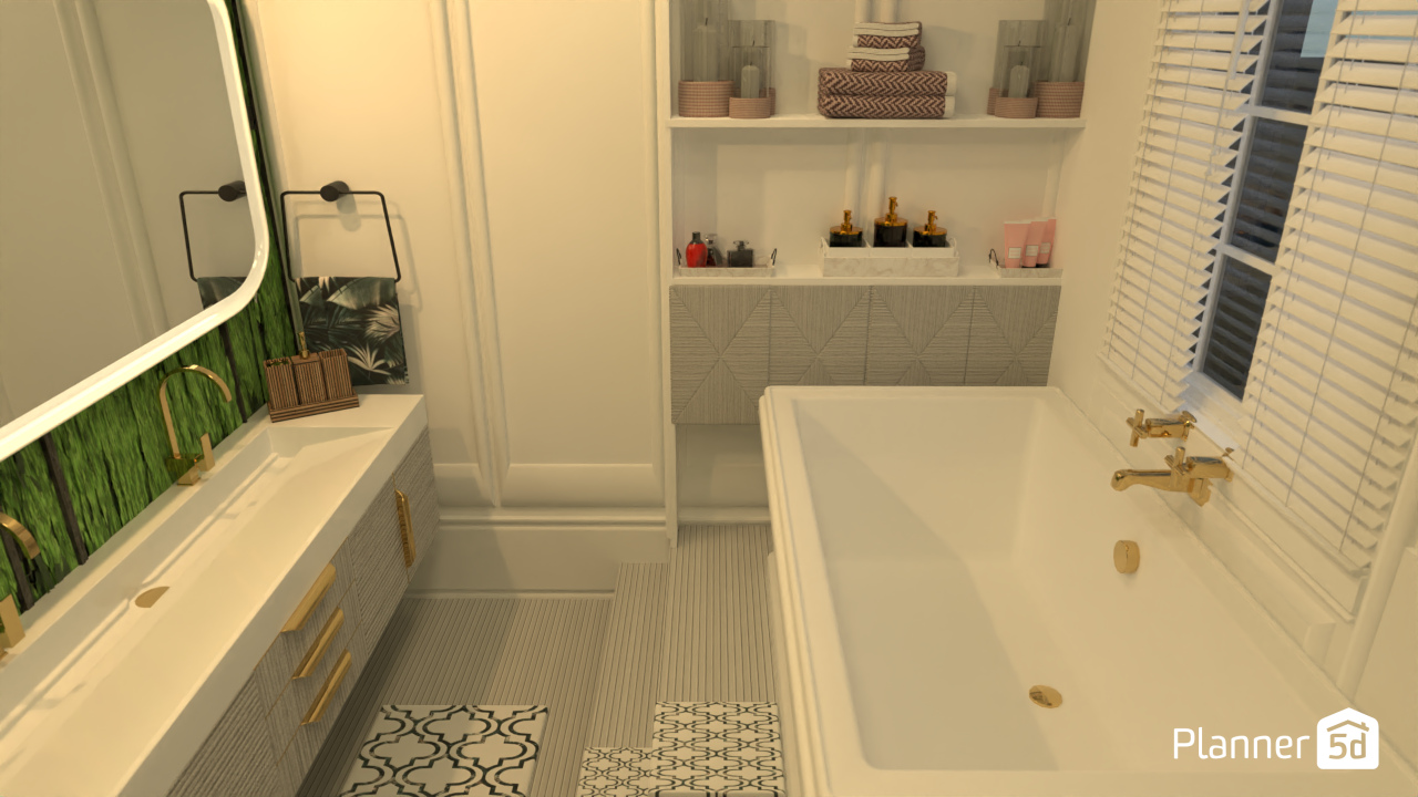 White bathroom #10759552 by Nina Gabrielle