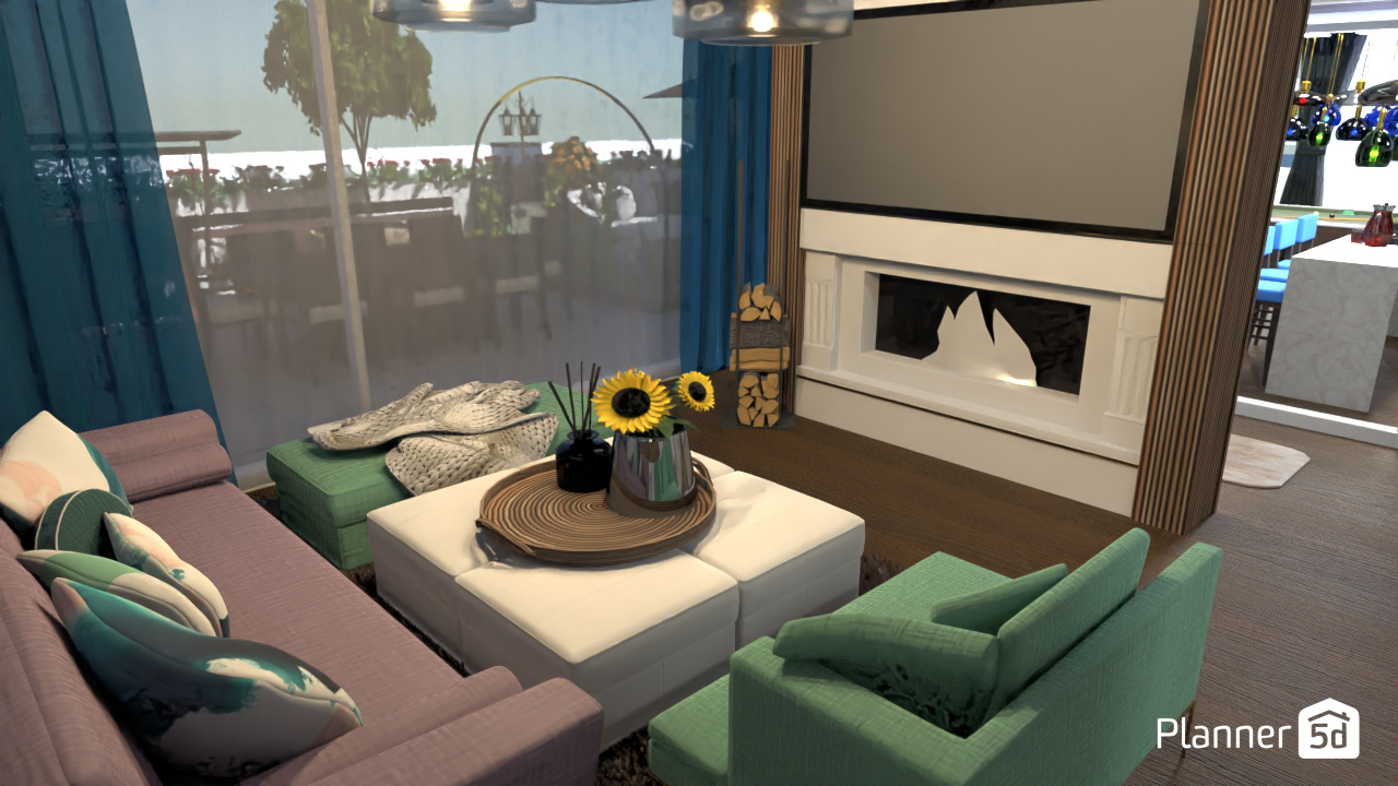 Living Room #12717031 by Nina Gabrielle