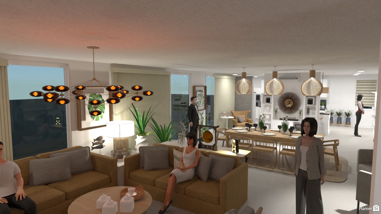 DISEÑO CRISTINA Y RICARDO #4453084 by Eugenia Cristina Boccanera-Domos Decoracion Holistica