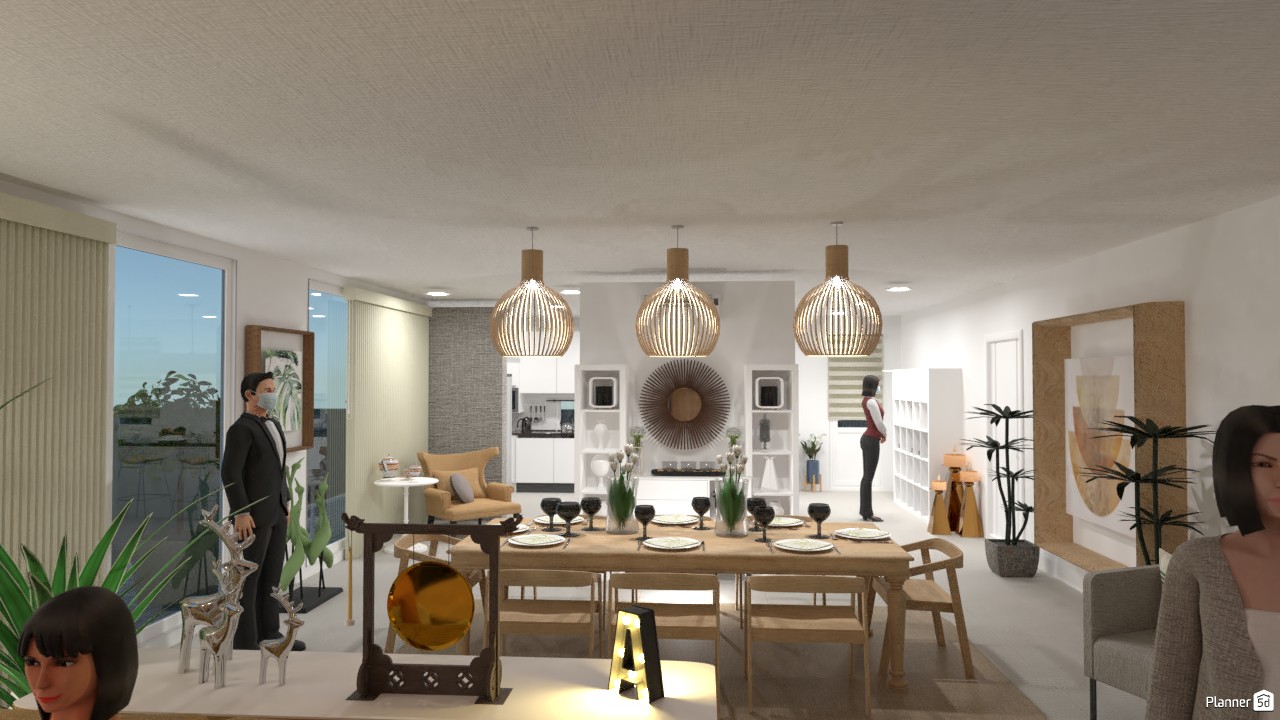 DISEÑO CRISTINA Y RICARDO #4453087 by Eugenia Cristina Boccanera-Domos Decoracion Holistica