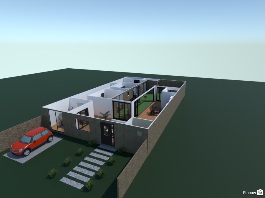 Casa Pátio #3657183 by Luana